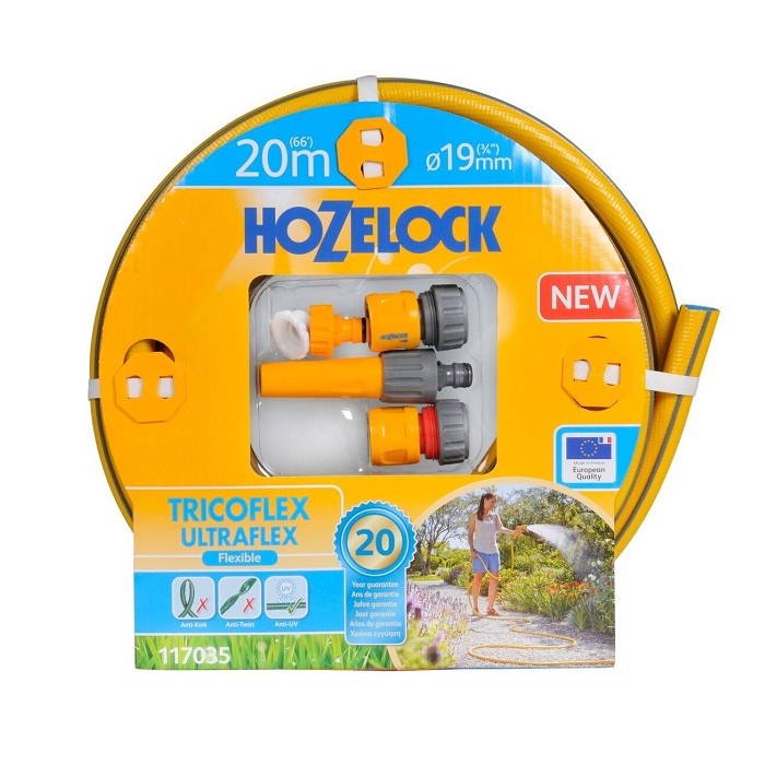 Набор для полива Hozelock 117035 Tricoflex Ultraflex Starter Set 19 мм 20 м