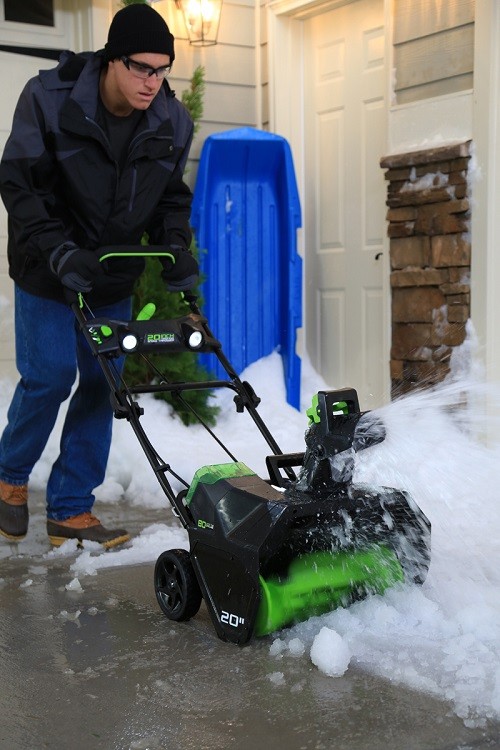 Снегоуборщик аккумуляторный Greenworks 80V GD80SB без аккумулятора