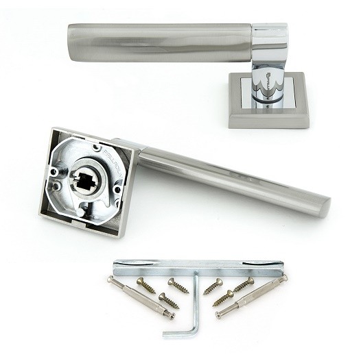 Ручка дверная Palladium Oscar SN/CP