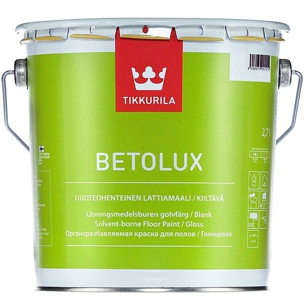 Краска для пола Tikkurila Betolux A 2,7 л