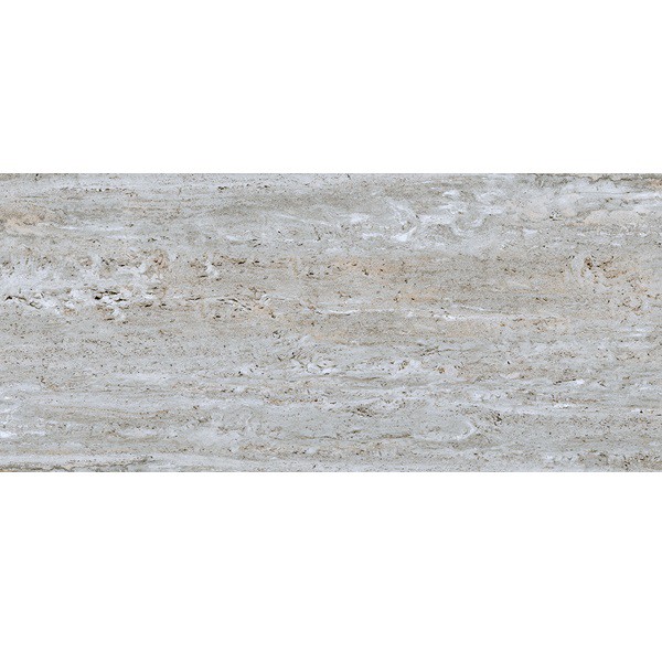 Керамогранит Idalgo Granite Stone Travertine серый структурный 1200х599 мм
