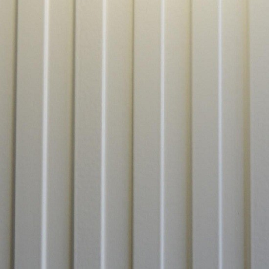 Стеновая панель МДФ Wand der Welt Breeze морской Универсально-белый 2700х118 мм