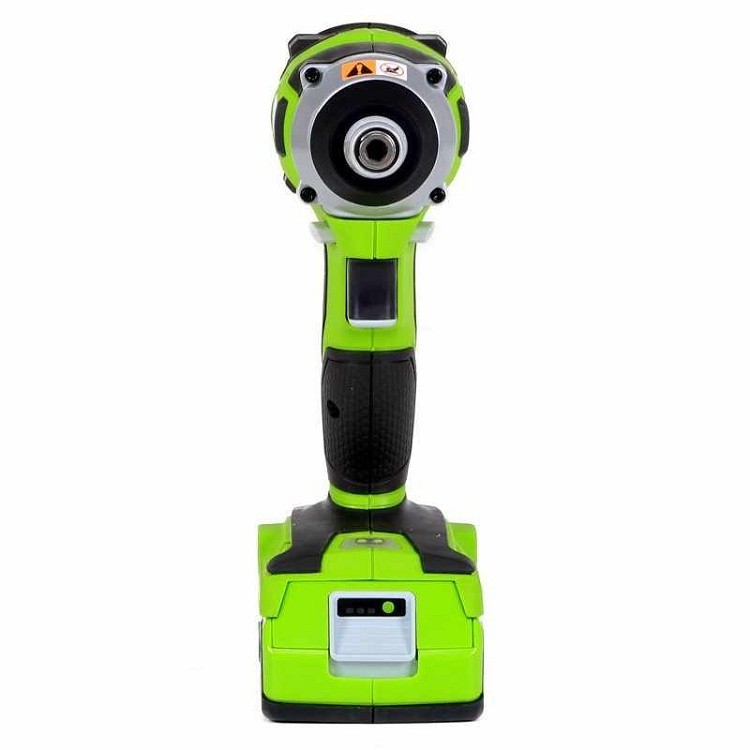 Шуруповерт ударный аккумуляторный Greenworks G24ID в сумке