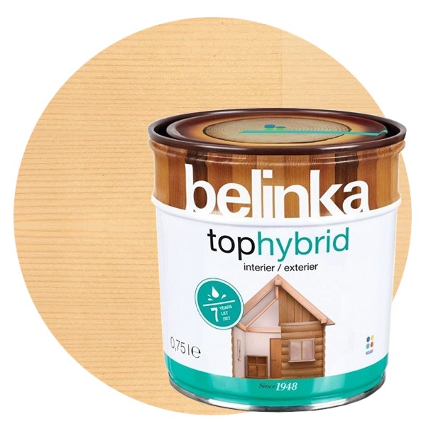 Пропитка для древесины Belinka Tophybrid №12 бесцветная 0,75 л