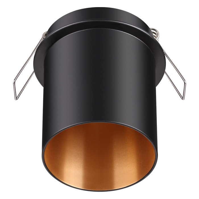Светильник встраиваемый Novotech Butt 370433 NT19 216 черный 50W 220V