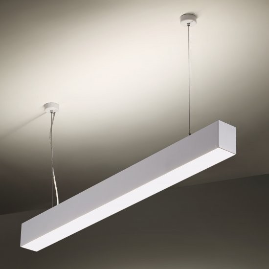 Светильник подвесной светодиодный Novotech Iter 358055 белый вверх 20W и вниз 30W 220V