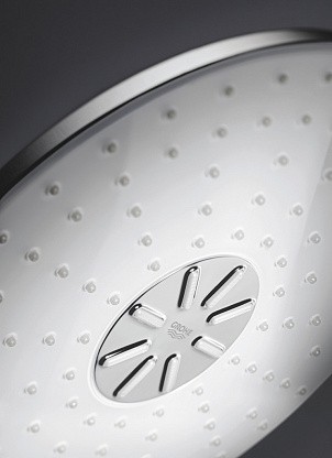 Верхний душ Grohe Rainshower 310 SmartActive 26477LS0 с душевым кронштейном