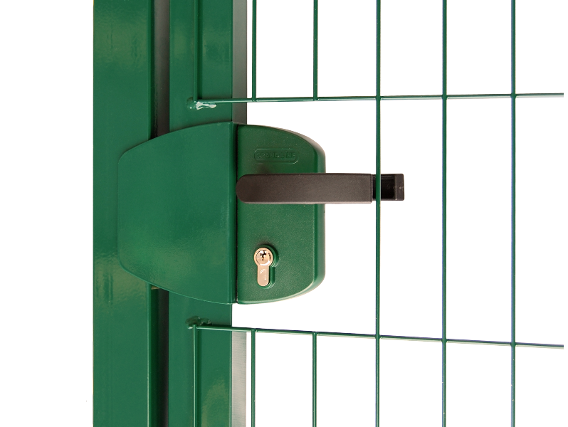 Ворота для забора Grand Line Medium New Lock 1530х4000 мм Ral 6005