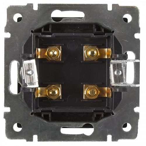 Механизм акустической розетки Werkel WL08-AUDIOx4 черный матовый