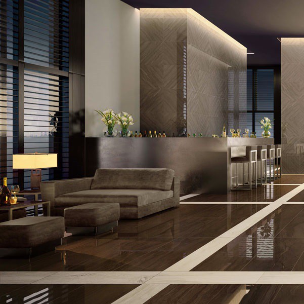 Керамогранит Atlas Concorde Suprema Walnut Macchia Aperta Lappato 590х590 мм