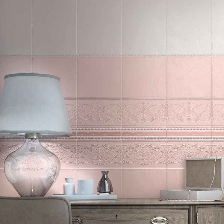 Плитка керамическая Kerama Marazzi STG/С561/6306 Петергоф розовая 400х250 мм