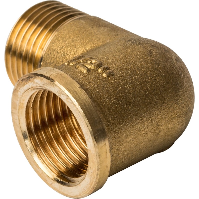 Угольник Stout SFT-0011-000012 1/2 дюйма с внутренней и наружной резьбой