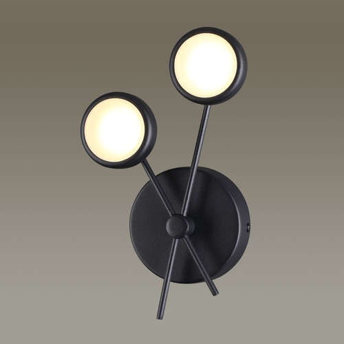 Светильник настенный светодиодный Odeon Light Stardust 3865/6WL черный 6W 220V