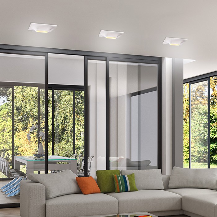 Светильник встраиваемый Novotech Cail 370496 под покраску белый 2х50W 220V