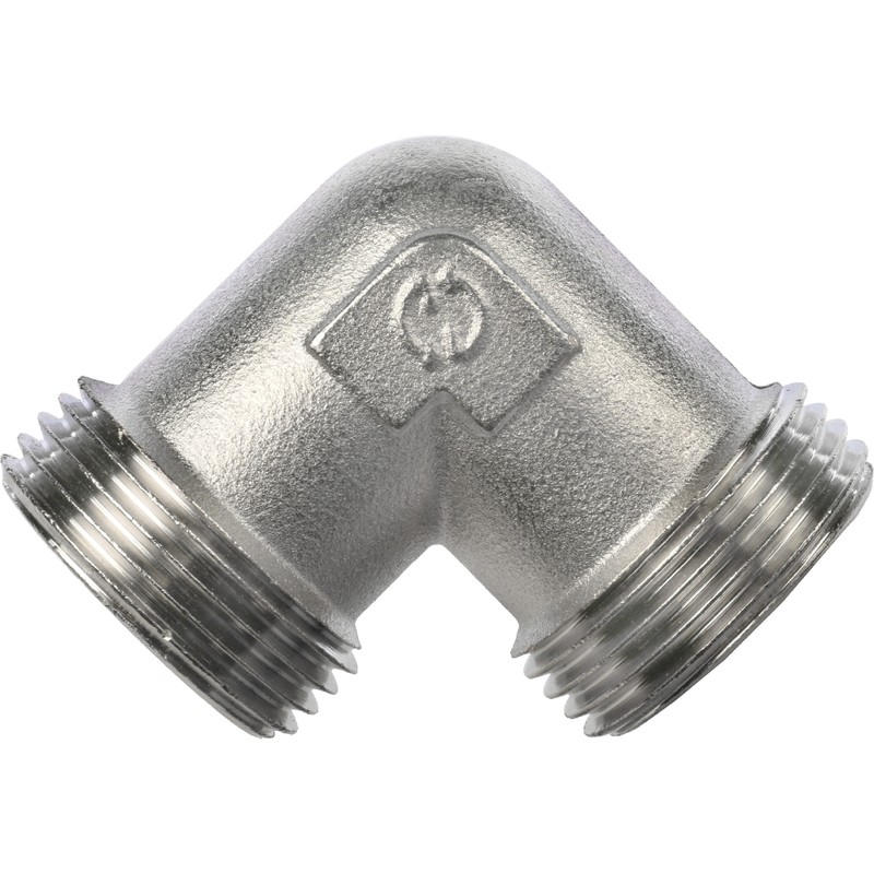 Угольник Stout SFT-0010-000001 1 дюйм никелированный с наружной резьбой