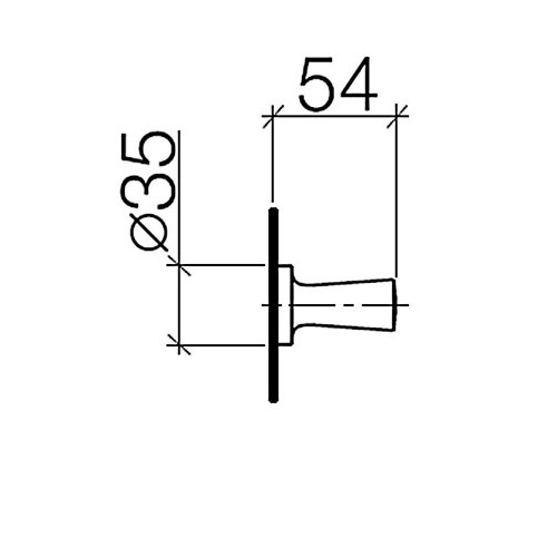 Крючок для ванной Dornbracht LaFleur 83.251.955.00