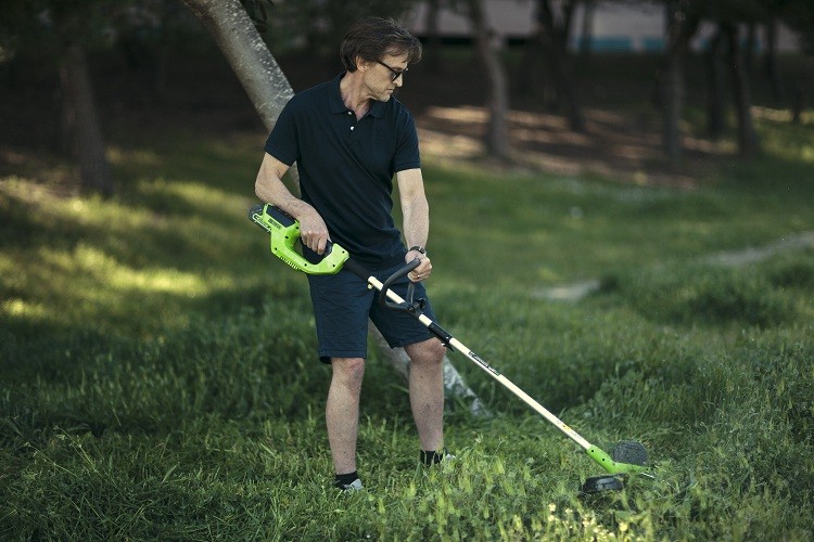 Триммер аккумуляторный Greenworks G40LT30 без аккумулятора и зарядного устройства