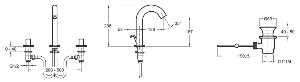 Смеситель для раковины Jacob Delafon Talan E10086RU-CP