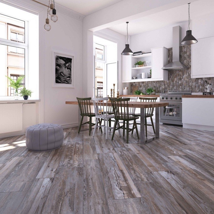 Керамогранит Estima Spanish Wood SP03 неполированный 900х150 мм