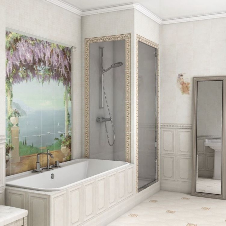 Плинтус керамический Kerama Marazzi FMB002 Лаурито 250х150 мм