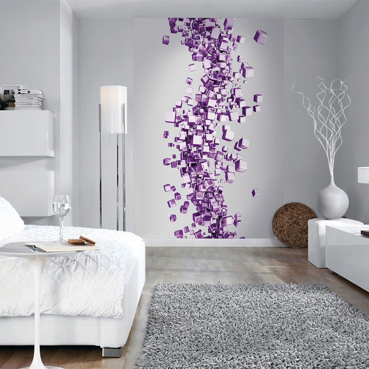 Фотообои виниловые на флизелиновой основе Decocode Россыпь кубиков 21-0180-AV 2х2,8 м