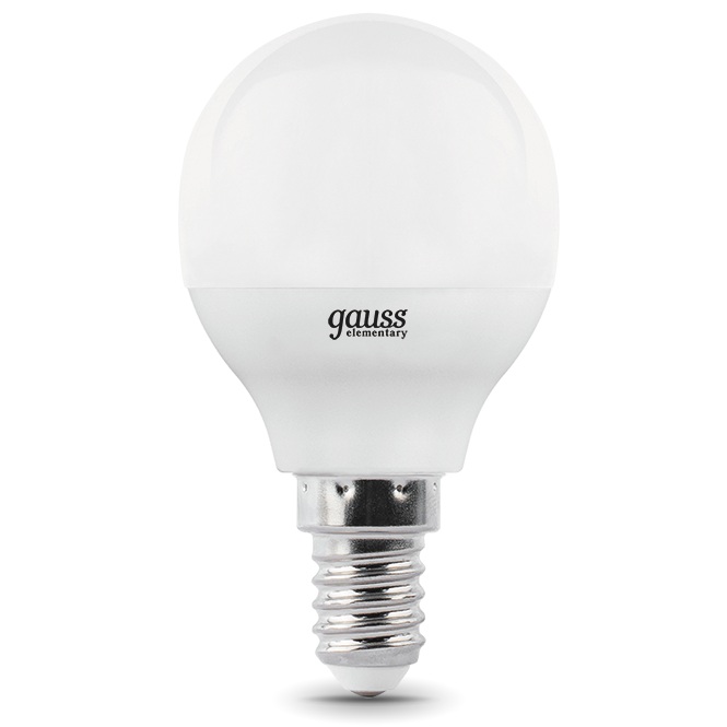 Лампа светодиодная Gauss 53128 Elementary Globe 8W E14 4100K