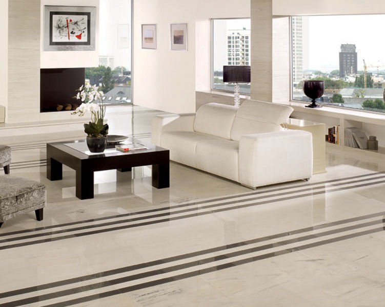 Подступенок Venatto Pulido Tabica Blanco Perla 1200х150 мм глянцевый