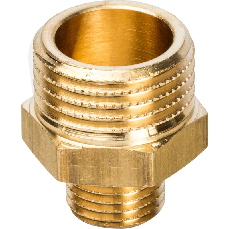 Ниппель переходной Stout SFT-0003-001214 1/2х1/4 дюйма с наружной резьбой