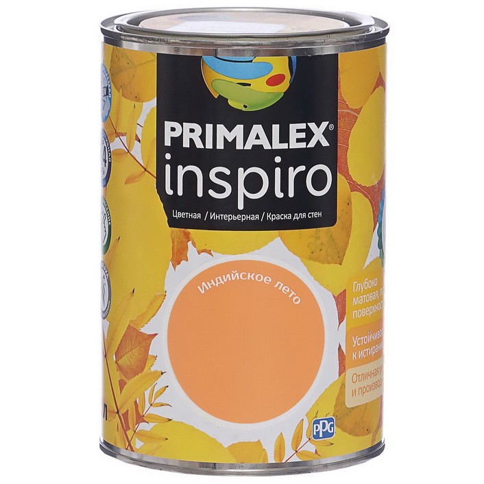 Краска интерьерная Primalex Inspiro Индийское лето 1 л