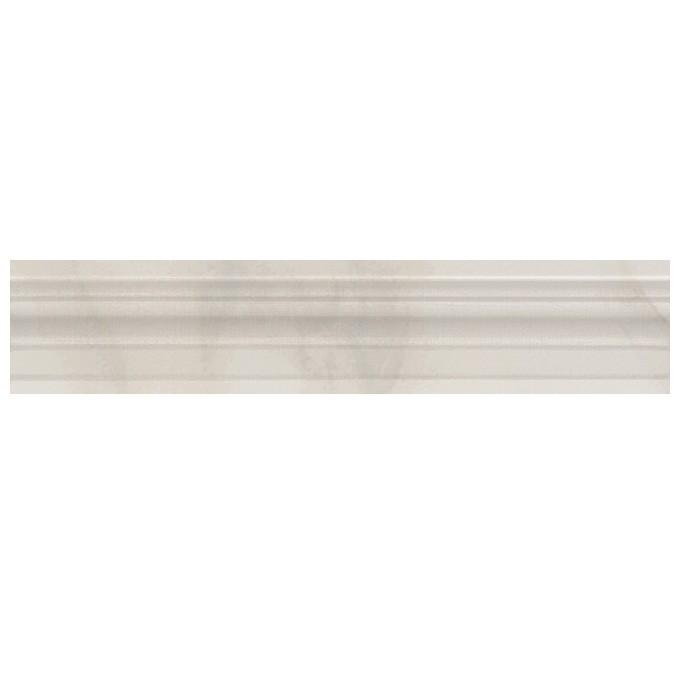 Бордюр керамический Kerama Marazzi BLE006 Гран Пале багет белый 250х55 мм