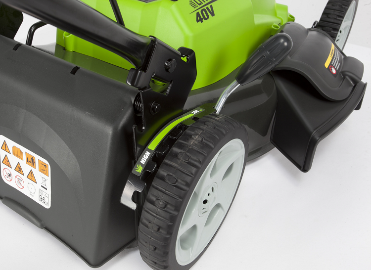 Газонокосилка аккумуляторная Greenworks G40LM45 без аккумулятора и зарядного устройства 