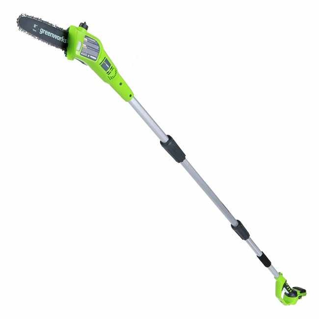 Высоторез-сучкорез аккумуляторный Greenworks G24PS20 без аккумулятора и зарядного устройства