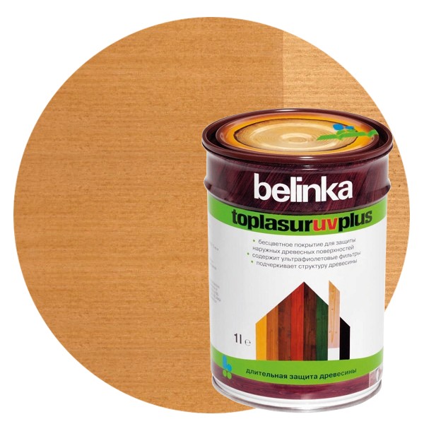 Пропитка для древесины Belinka Toplasur №15 Дуб 1 л