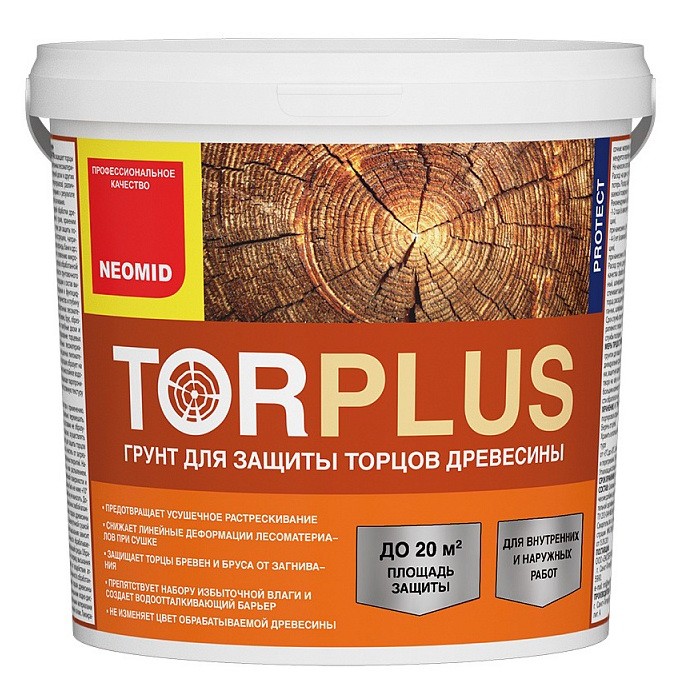 Состав для защиты торцов Neomid Top Plus 10 л