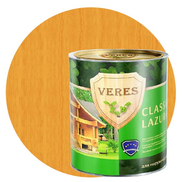 Пропитка для древесины Veres Classic Lazura № 2 Сосна 2,7 л