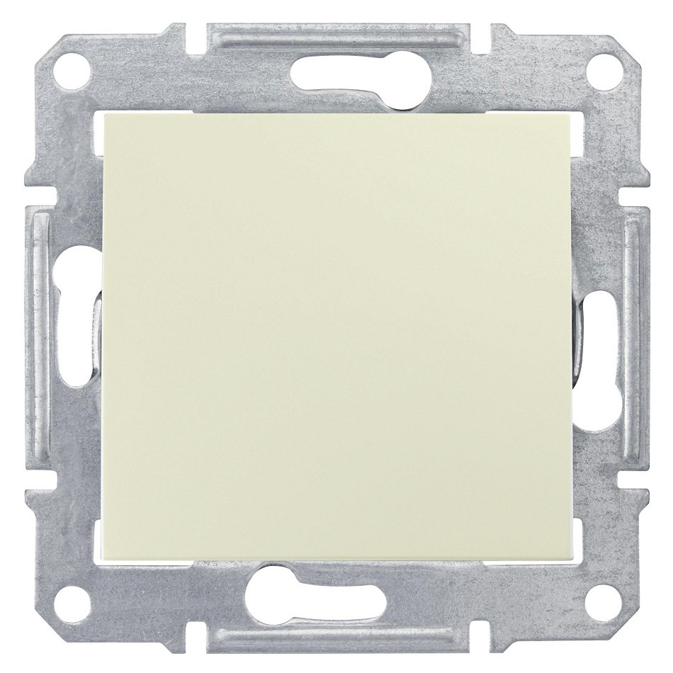 Механизм переключателя Schneider Electric Sedna SDN0400147 проходной одноклавишный бежевый