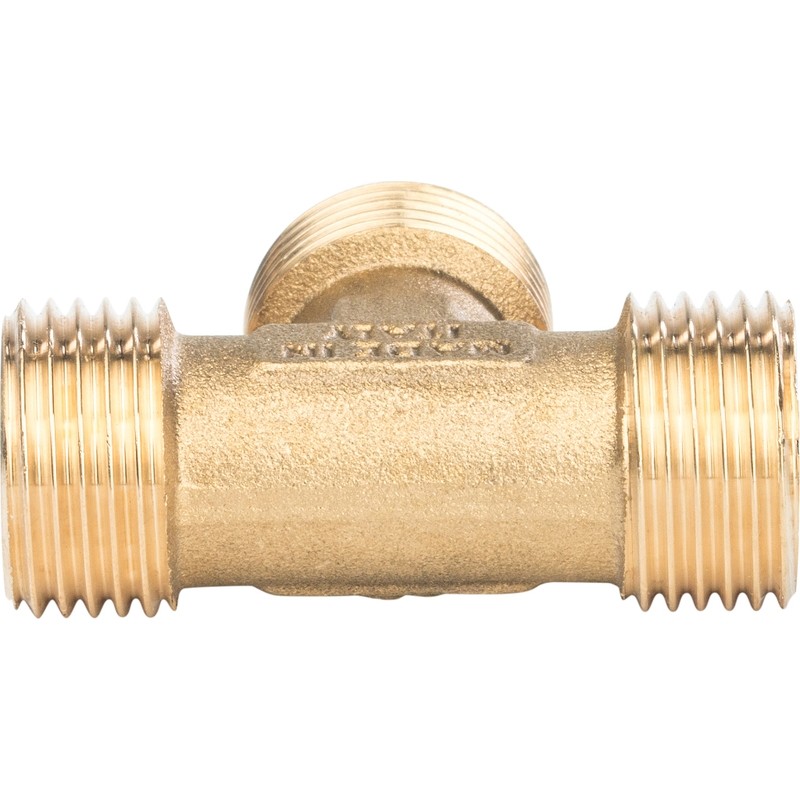 Тройник Stout SFT-0017-121212 1/2х1/2х1/2 дюйма с наружной резьбой