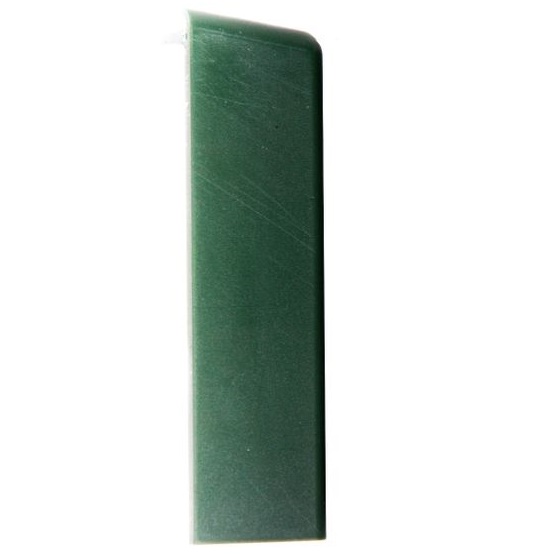 Заглушка для плинтуса ПВХ Korner Listwa 110 зеленая левая 1 штука