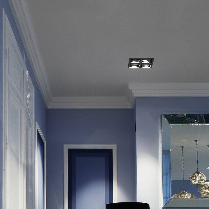 Карниз потолочный полиуретановый Orac Decor Luxxus C300 2000х130х165 мм