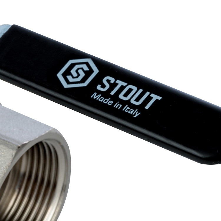 Кран шаровой Stout SVB-0003-000032 полнопроходной латунный