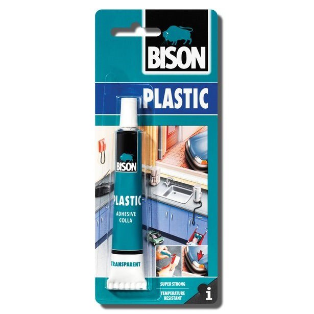 Клей для пластика Bison Plastic 6307217 25 мл