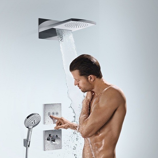 Верхний душ Hansgrohe Raindance Rainfall 180 Air 28433000