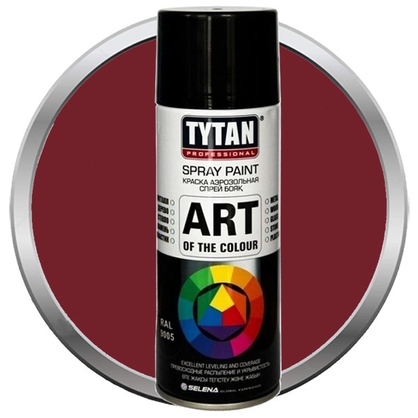 Краска акриловая Tytan Professional Art of the colour аэрозольная красное вино 3005 400 мл