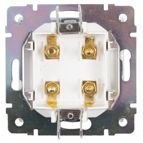 Механизм акустической розетки Werkel WL01-AUDIOx4 белый