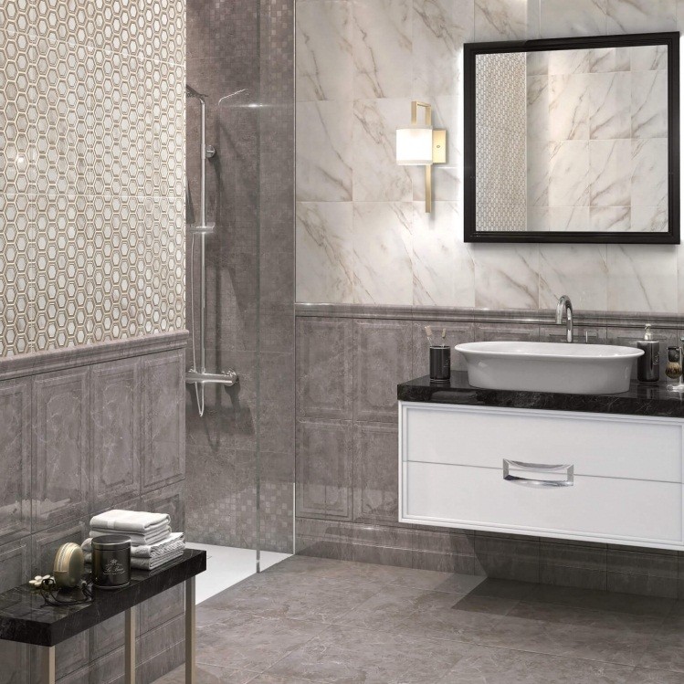 Плитка керамическая Kerama Marazzi 6353 Гран Пале панель бежевая 400х250 мм