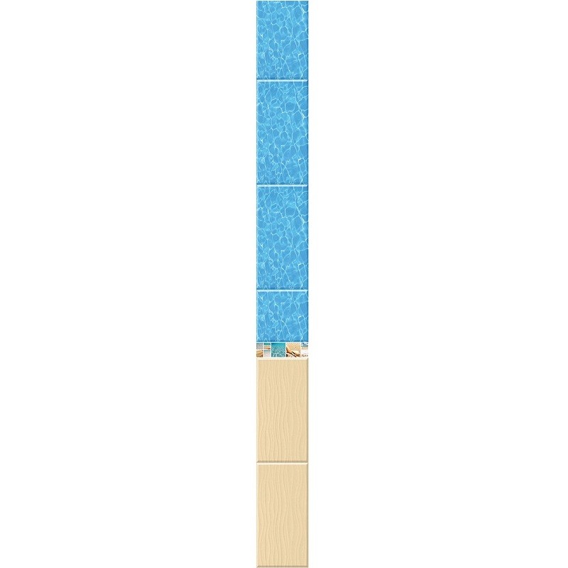 Стеновая панель ПВХ Век Песчаный берег фон 2700х250 мм