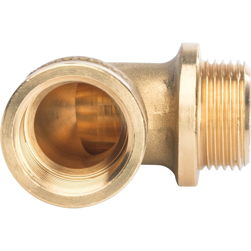 Угольник с упором Stout SFT-0015-000034 3/4 дюйма с внутренней и наружной резьбой