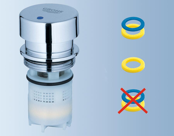Вентиль для раковины автоматический Grohe Euroeco Cosmopolitan T 36265000