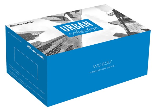 Накладка фиксатор Armadillo WC-BOLT BK6/URB OB-13