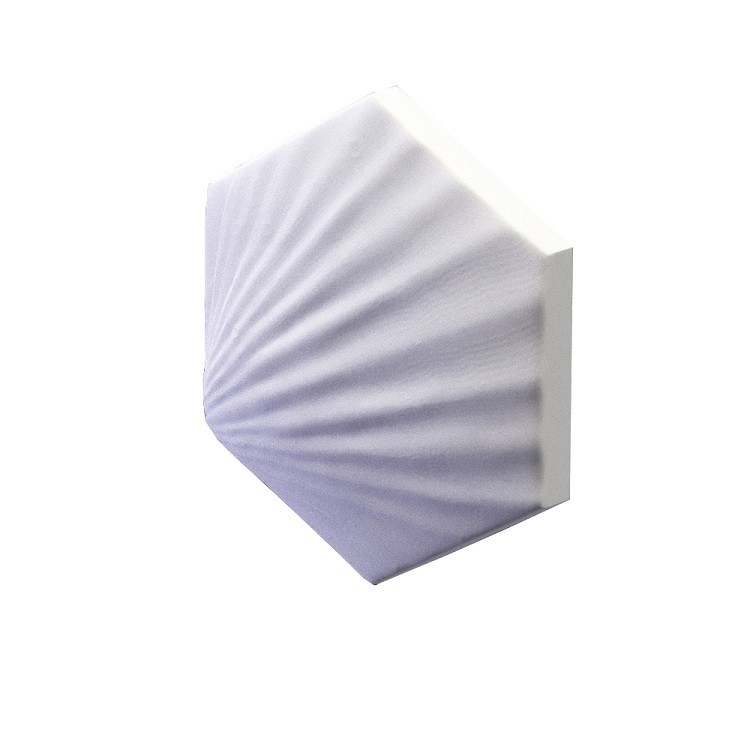 Дизайнерская 3D панель из гипса Artpole Heksa-shell 200x173 мм